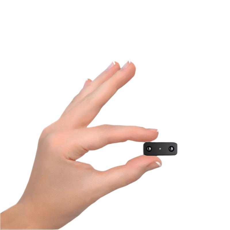 Videokamera Mini – Kleine Kamera mit Tonfunktion als Spionkamera für unauffällige HD-Aufnahmen