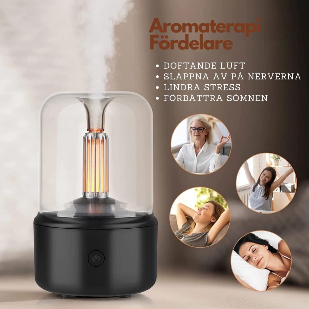 Aroma Diffuser für ätherische Öle – Essential Oil Diffuser zur Raumduftverteilung und Entspannung