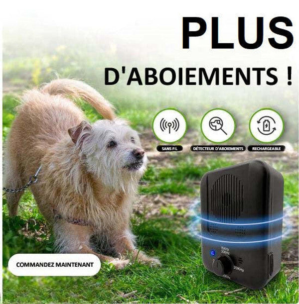 Astuce anti-aboiement de chien voisin – Système à ultrason longue portée avis pour faire taire les chiens