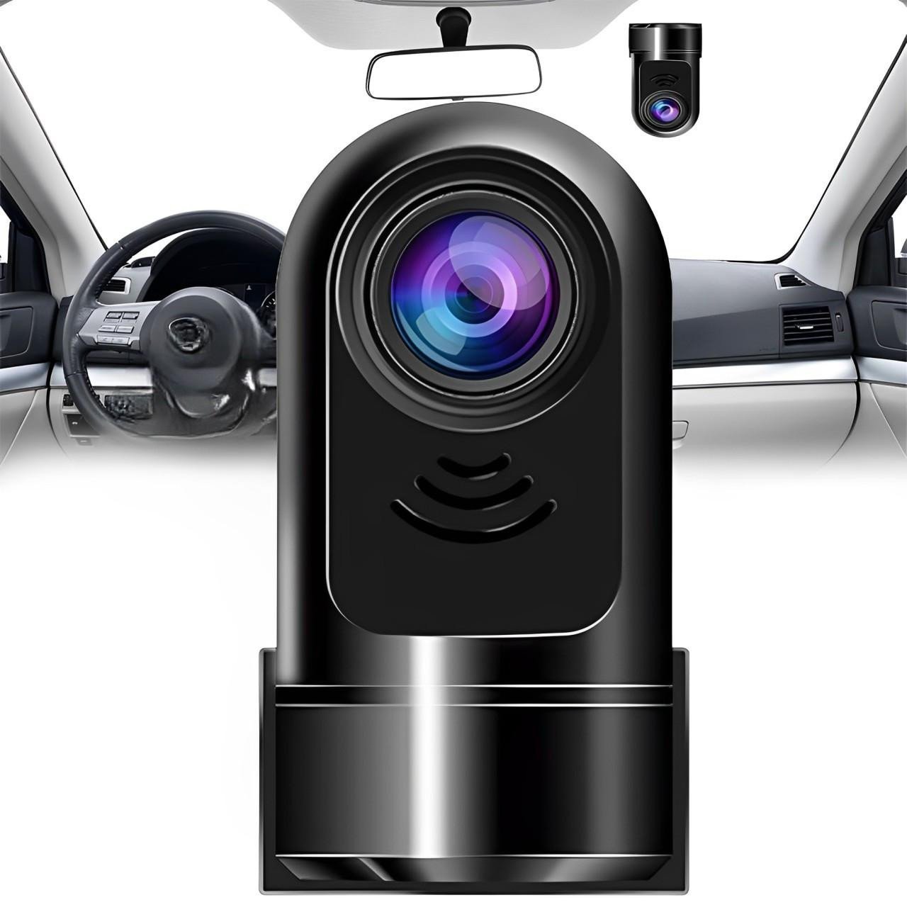 Caméra embarquée véhicule avec surveillance voiture – Caméra anti vandalisme voiture 360 pour sécurité