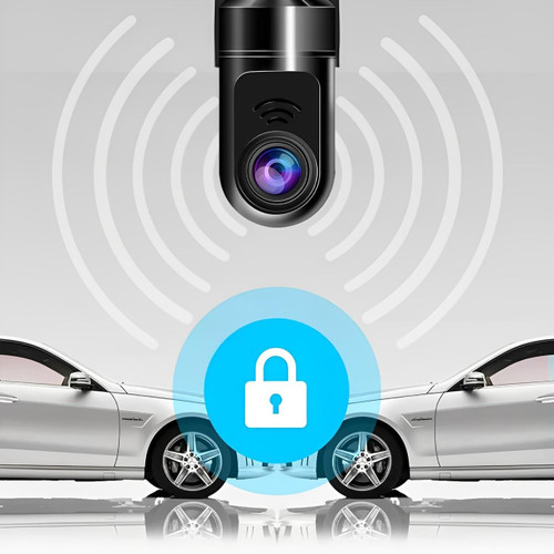 Caméra embarquée véhicule avec surveillance voiture – Caméra anti vandalisme voiture 360 pour sécurité
