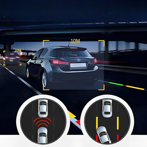Caméra embarquée véhicule avec surveillance voiture – Caméra anti vandalisme voiture 360 pour sécurité