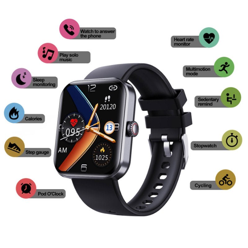 Appareil mesure glycémie sans piqûre – Lecteur pour diabétique type montre glycémie pharmacie efficace