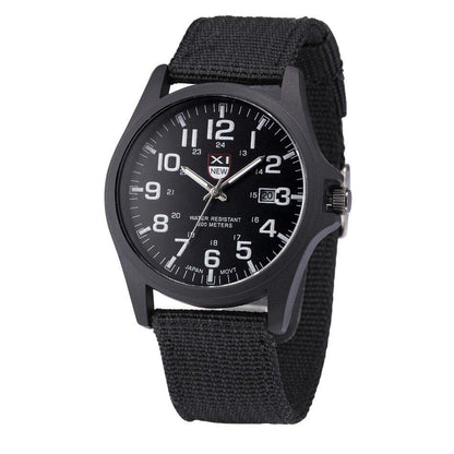 Herren Outdoor Uhr – Mechanische Armbanduhr Herren als robuste Armee Uhr im taktischen Militärstil