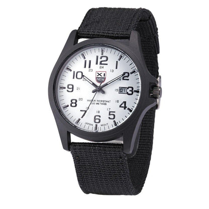 Herren Outdoor Uhr – Mechanische Armbanduhr Herren als robuste Armee Uhr im taktischen Militärstil