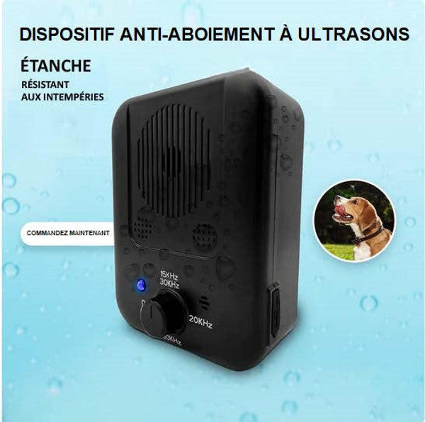 Astuce anti-aboiement de chien voisin – Système à ultrason longue portée avis pour faire taire les chiens