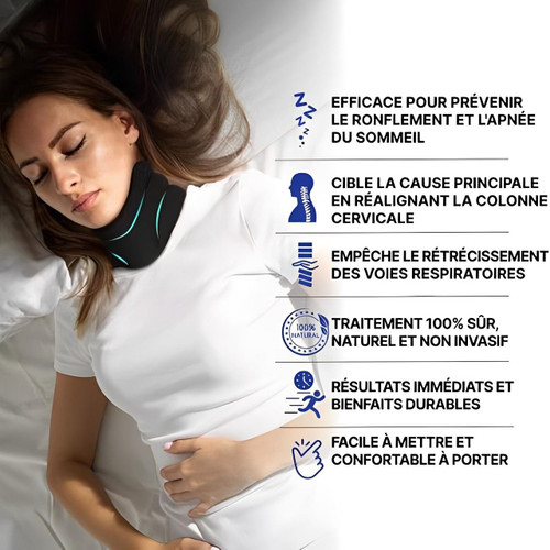 Qontroler Somnora avis – Soutien cervical anti ronflement pour dormir mieux et réduire les nuisances sonores