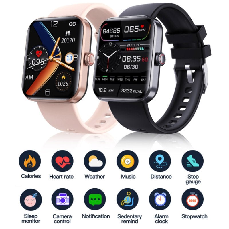 Appareil mesure glycémie sans piqûre – Lecteur pour diabétique type montre glycémie pharmacie efficace